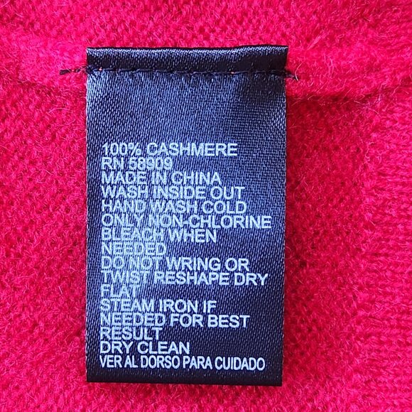 NWT Antonio Melani Cashmere Robe Cardigan *MISSING BELT* - Picture 7 of 9